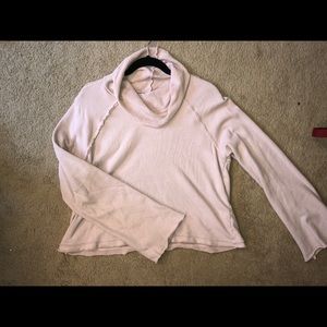 Michael Stars reversible cropped sweatshirt